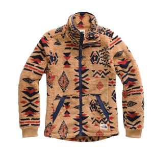 The North Face Campshire Full-zip Jacket Cedar Brown California Geo S